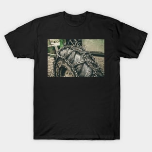 Muddy tractor wheels T-Shirt